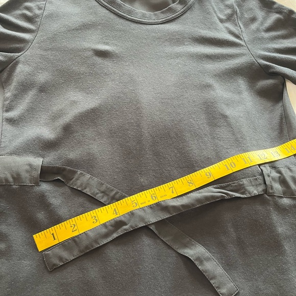 Club Monaco Women’s S/P Black 3/4 Sleeve U-Nexk Dress Top - Picture 7 of 12